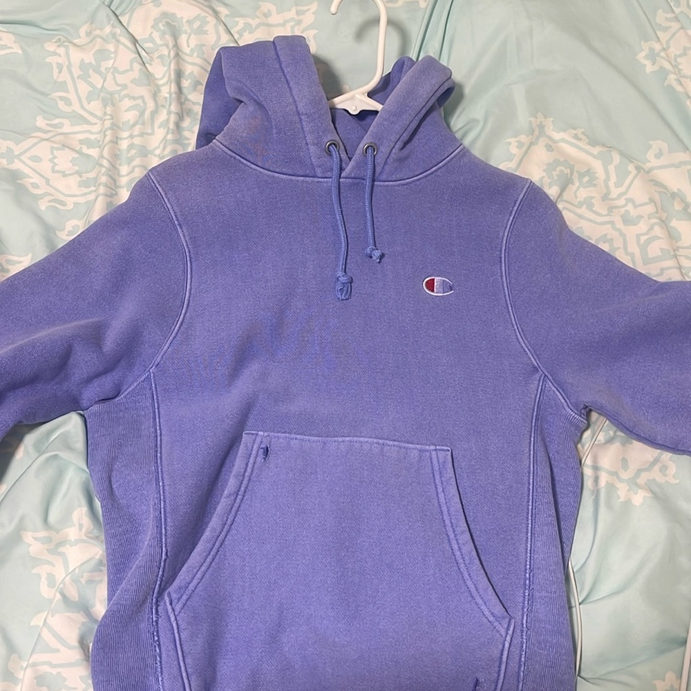 Champion womens purple hoodie x-small